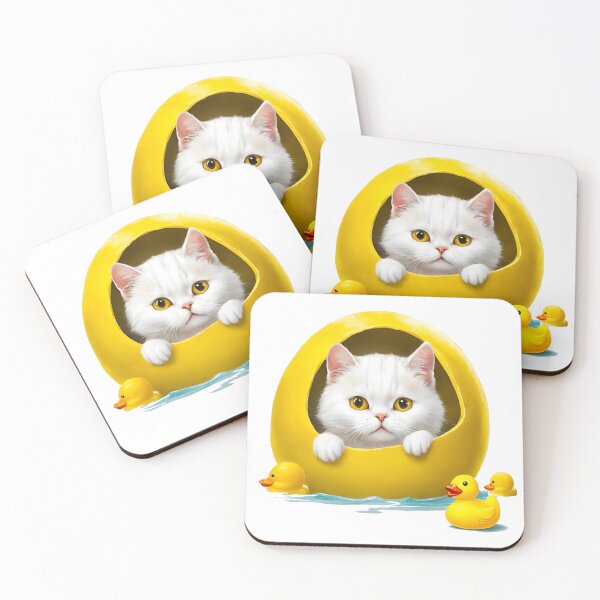 Item preview, Cat in Yellow Wonderland designed and sold by Tom-Johnson.