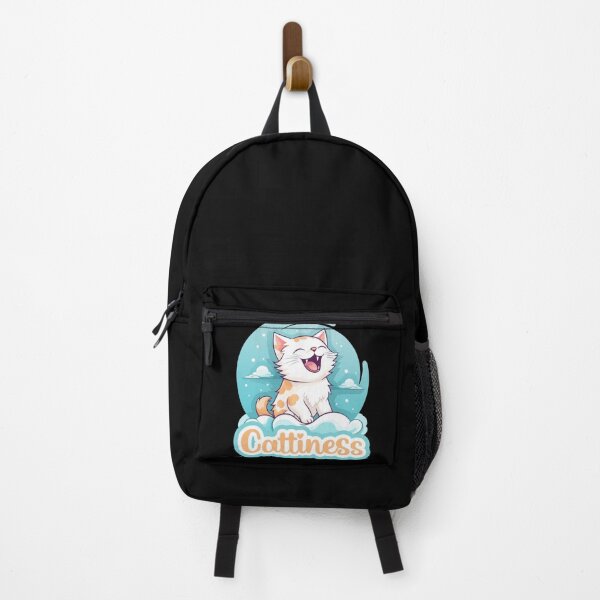 Item preview, Happy laughing cute cat Cattiness designed and sold by Szkicerka.