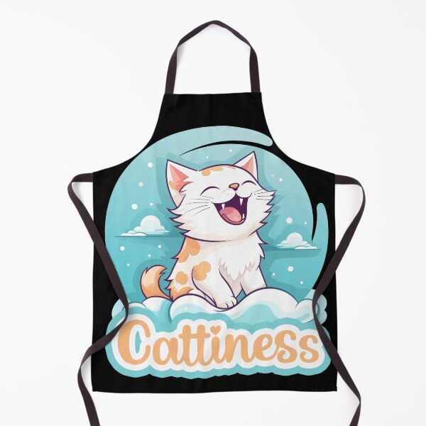 Item preview, Happy laughing cute cat Cattiness designed and sold by Szkicerka.