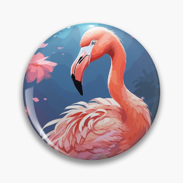 Item preview, Stunning Tropical Flamingo designed and sold by Vector Scout Lab.