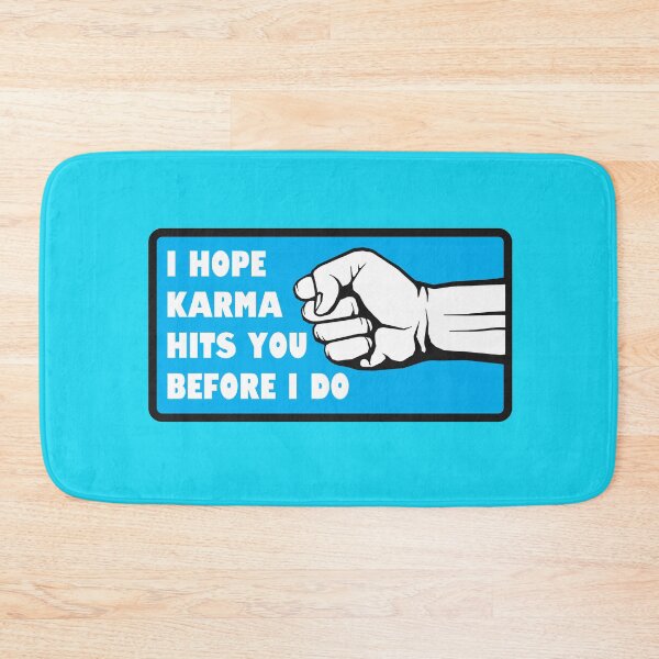 Item preview, Karma - blue designed and sold by NoerdyundDoerty.