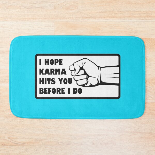 Item preview, Karma - white designed and sold by NoerdyundDoerty.