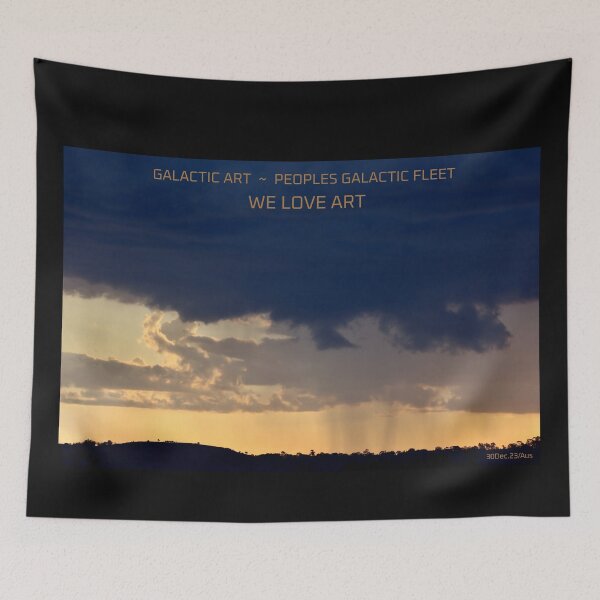 Item preview, GALACTIC ART - PEOPLES GALACTIC FLEET - WE LOVE ART designed and sold by GalacticFleet.