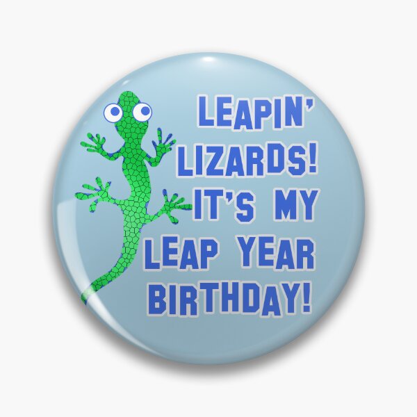 Item preview, LEAPIN LIZARDS ITS MY LEAP YEAR BIRTHDAY   designed and sold by Greenbaby.