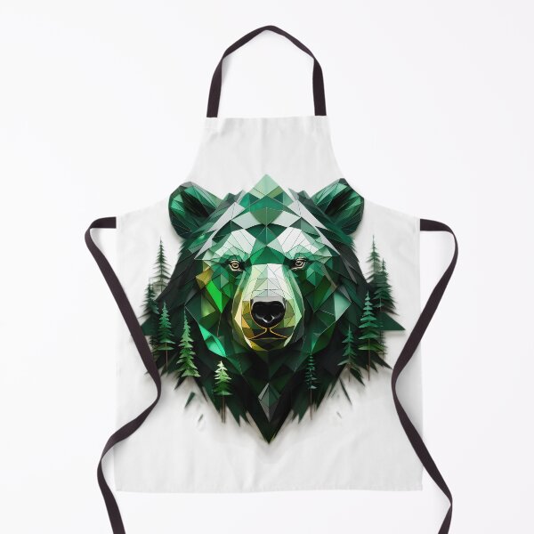 Item preview, Geometric Bear Polygon Art designed and sold by Cardsurveyors.