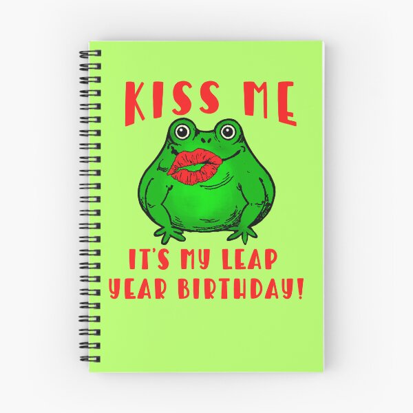 Item preview, KISS ME ITS MY LEAP YEAR BIRTHDAY   designed and sold by Greenbaby.