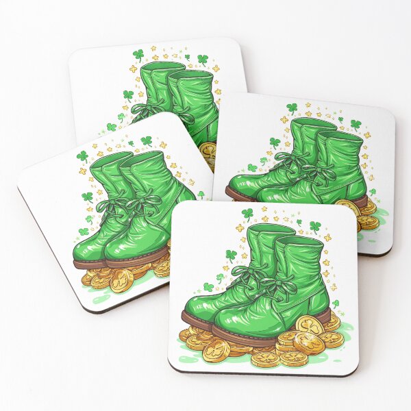 Item preview, Leprechaun Shoe with Gold Coins designed and sold by GageStore.