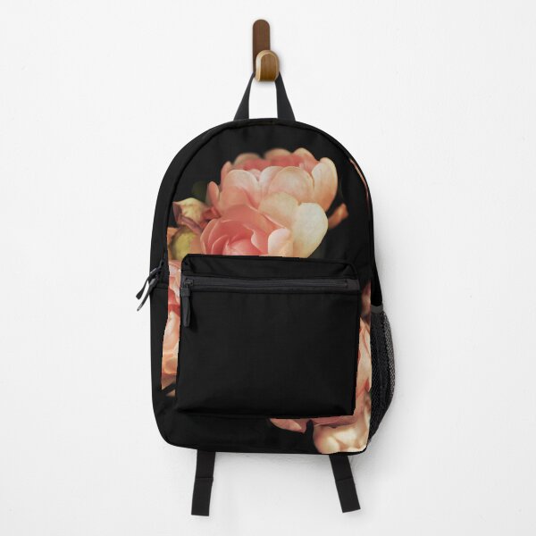 Item preview, Beautiful pink roses flowers on a black background designed and sold by by-jwp.