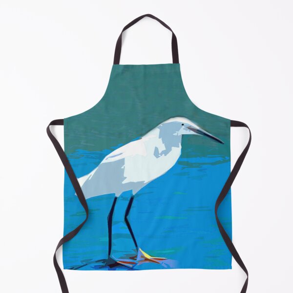 Item preview, Abstract Snowy Egret Bird designed and sold by Carlo Varo.