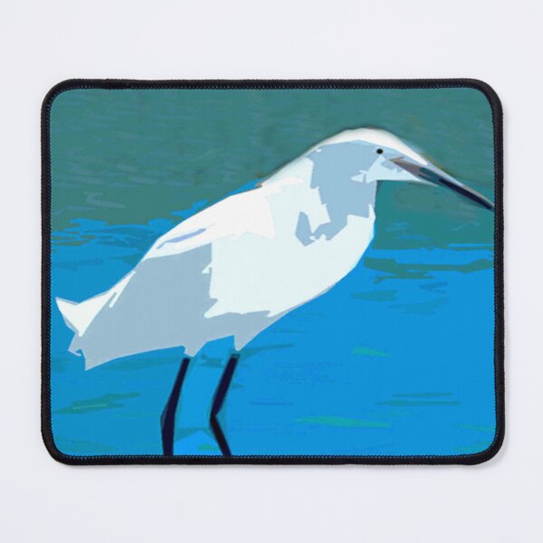 Item preview, Abstract Snowy Egret Bird designed and sold by Carlo Varo.