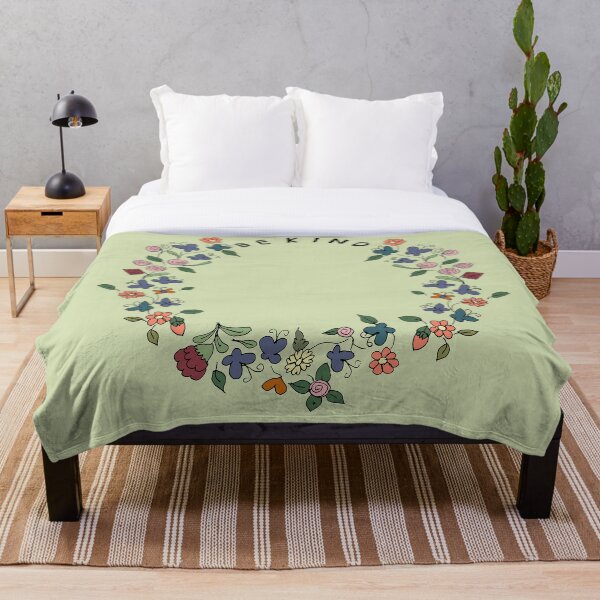 Item preview, Be kind in floral circle designed and sold by BALCONYDOORS.