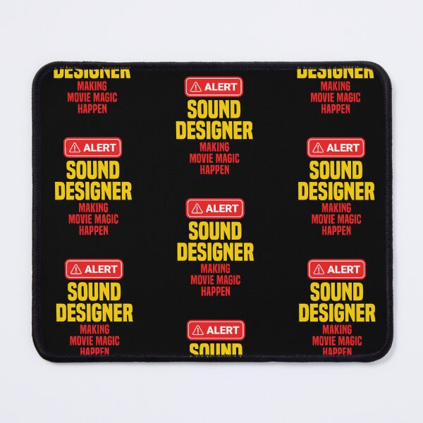 Item preview, Sound Designer Making Movie Magic Happen designed and sold by NermilioDesigns.