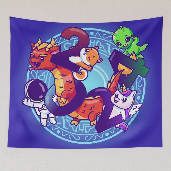 Item preview, Cosmic New Year Crew: A Galactic Celebration designed and sold by hjian8219.