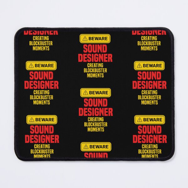 Item preview, Sound Designer Creating Blockbuster Moments designed and sold by NermilioDesigns.