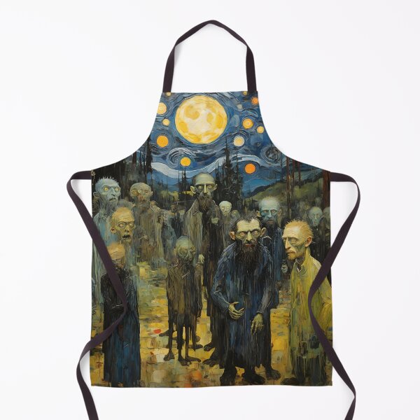 Item preview, Monster and zombies at night in the forest designed and sold by enhan.