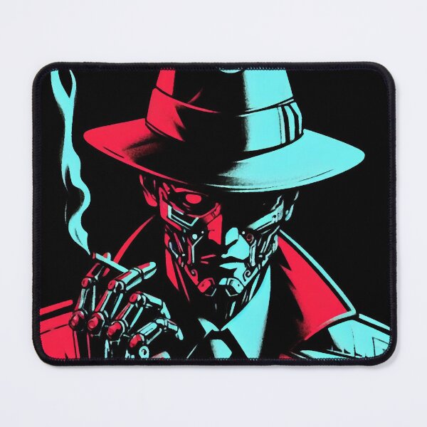 Item preview, Cyborg Private Detective [neo noir, neon] designed and sold by RESToRAPTOR.