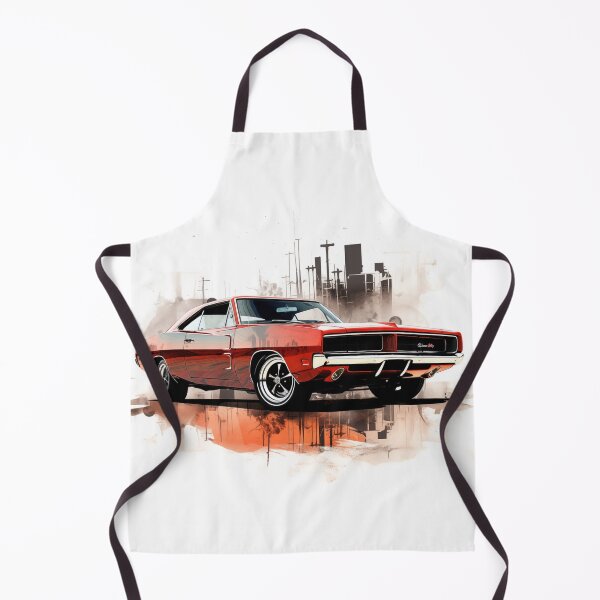 Item preview, 1969 Charger Classic Car Stencil Art Print designed and sold by StefNomadLife.
