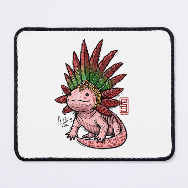 Item preview, Aztec Axolotl designed and sold by psydrian.