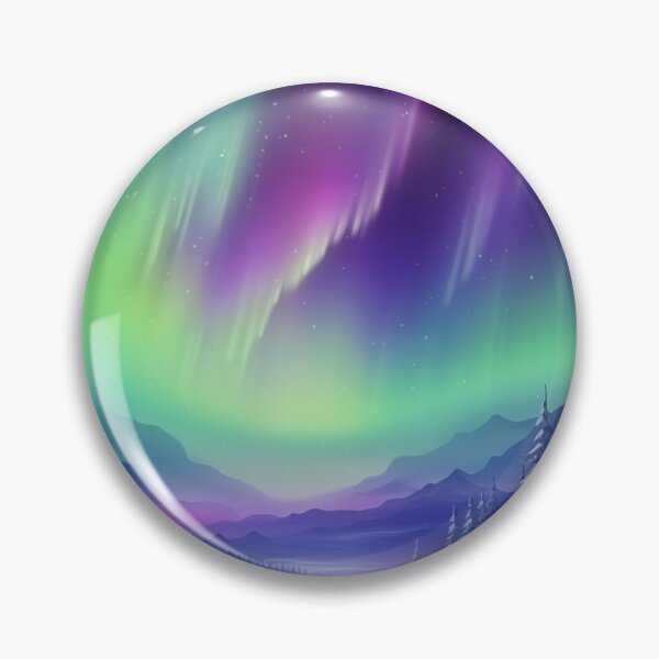 Item preview, Fantasy Dreamscape: Northern Lights, Aurora Borealis, Winter Landscape designed and sold by Fantasy Masterpiece.