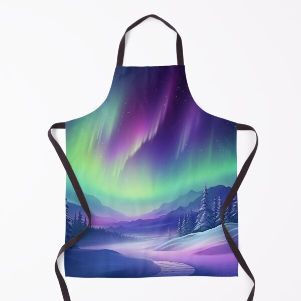 Item preview, Fantasy Dreamscape: Northern Lights, Aurora Borealis, Winter Landscape designed and sold by Fantasy Masterpiece.