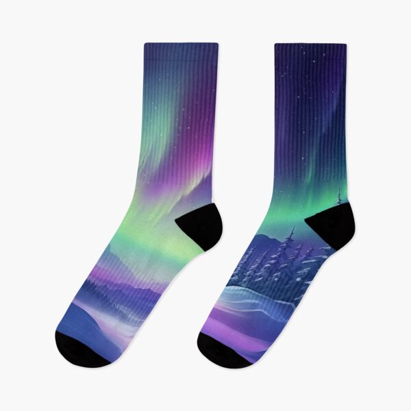 Item preview, Fantasy Dreamscape: Northern Lights, Aurora Borealis, Winter Landscape designed and sold by Fantasy Masterpiece.