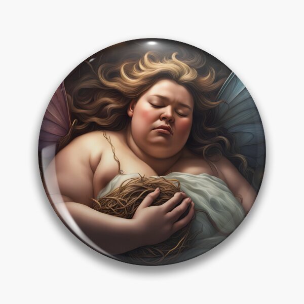 Item preview, Bubbles the fat fairy designed and sold by Joanne Walsh.