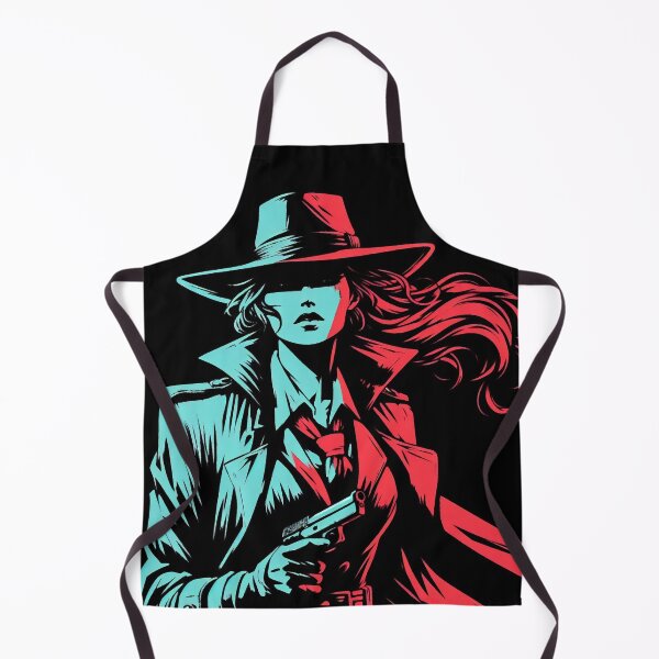 Item preview, Private Detective Woman [neo noir, neon] designed and sold by RESToRAPTOR.