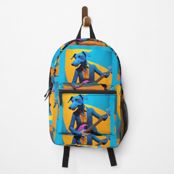Artikelvorschau, Blauer Wildlederhund 8663 entworfen und verkauft von 5C-Artwork.