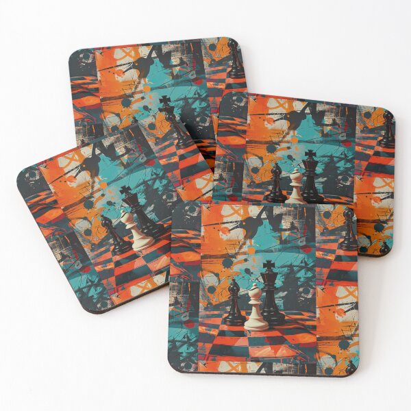 Item preview, Graffiti Chess: The Art of Game on a Colorful Background designed and sold by Piotrek0001.