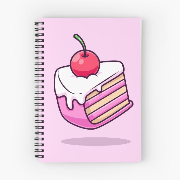 Item preview, Sweet Celebration Delight: Birthday Cake Slice with Cherry designed and sold by hjian8219.