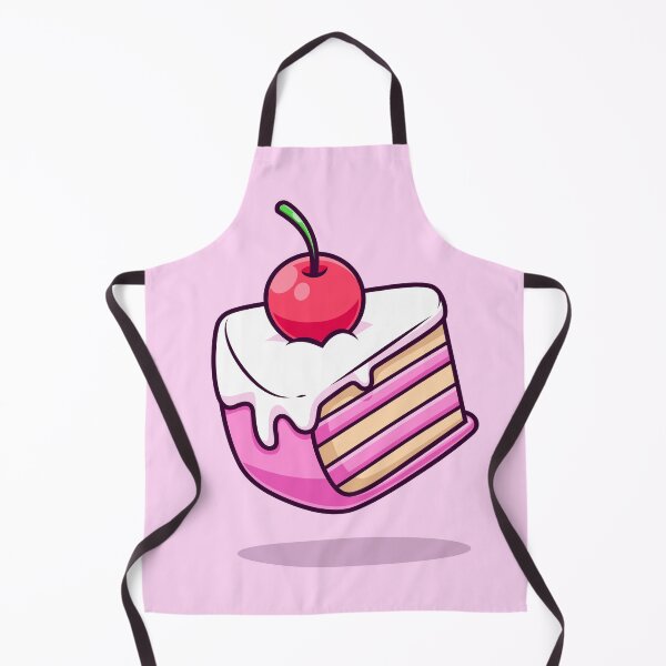 Item preview, Sweet Celebration Delight: Birthday Cake Slice with Cherry designed and sold by hjian8219.