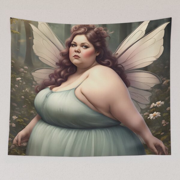 Aperçu de l'œuvre Delilah the fat fairy créée et vendue par Joanne Walsh.