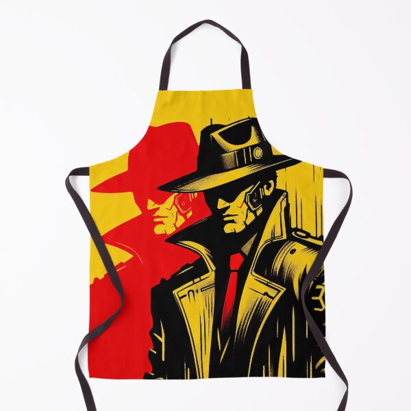 Item preview, Cyborg Detective in Hat [neo noir, neon] designed and sold by RESToRAPTOR.