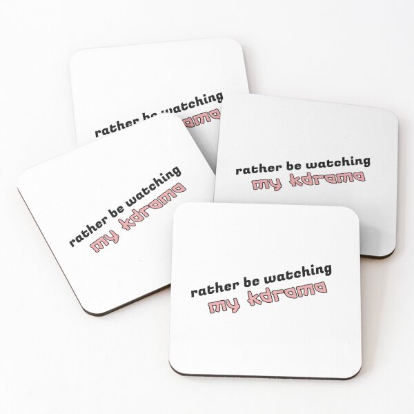 Item preview, Rather be watching my Kdrama Sticker designed and sold by olympe-store.