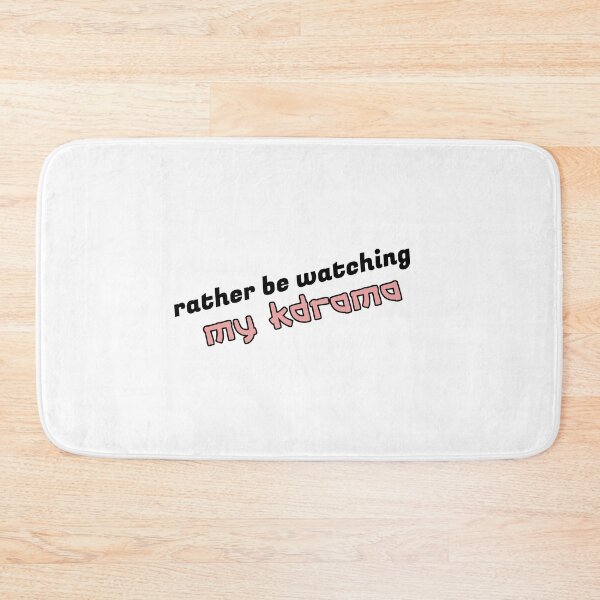 Item preview, Rather be watching my Kdrama Sticker designed and sold by olympe-store.