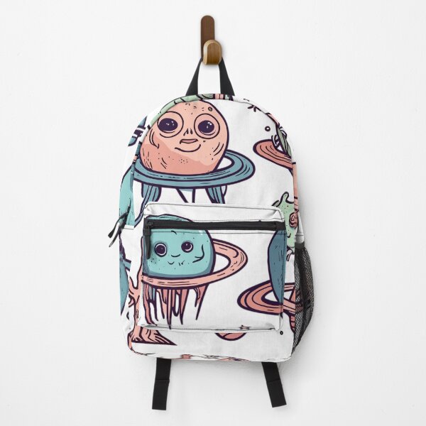 Item preview, Quirky Alien and Planets Space Illustration designed and sold by HecoPhoto.