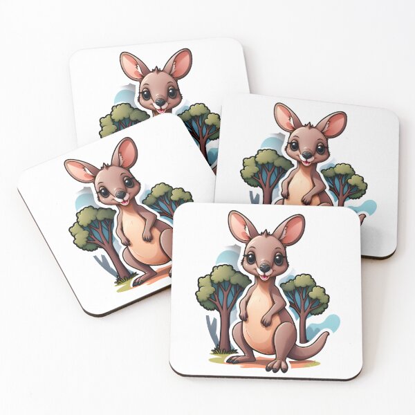 Item preview, Kangaroo gum tree designed and sold by PrettyfulStuff.