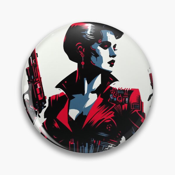 Item preview, Cyborg Femme Fatale [neo noir, neon] designed and sold by RESToRAPTOR.