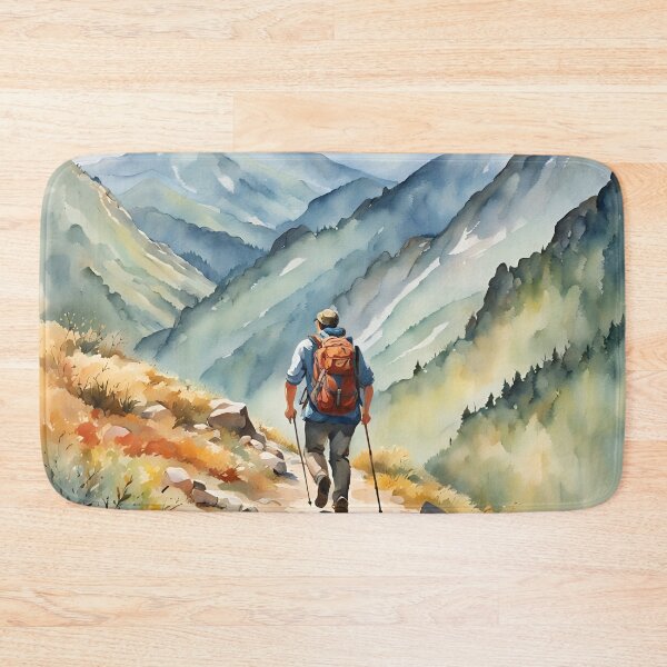 Item preview, Hiking in the Mountains - Countryside Scenes designed and sold by Country-Artist.