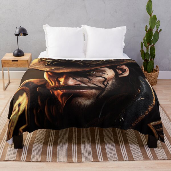 Item preview, Fierce Cowboy Face Art designed and sold by BubbleSpy.