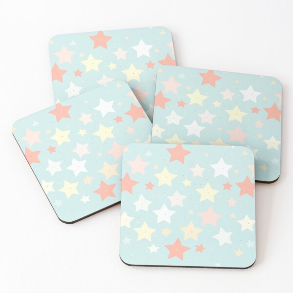 Item preview, Star pattern, pastel colors designed and sold by Witoon077.