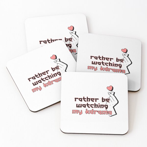 Item preview, Copy of Rather be watching my Kdrama Sticker designed and sold by olympe-store.