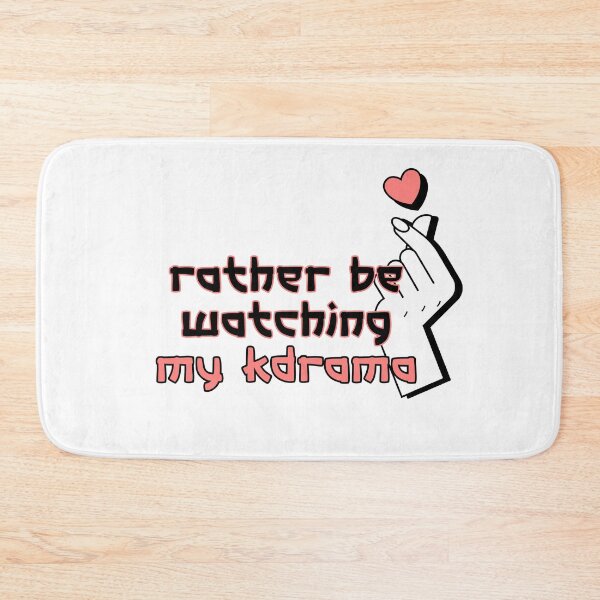 Item preview, Copy of Rather be watching my Kdrama Sticker designed and sold by olympe-store.