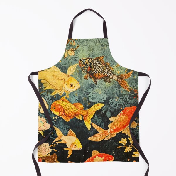 Item preview, Goldfish Harmony: Watercolor Art Delight designed and sold by BubbleSpy.