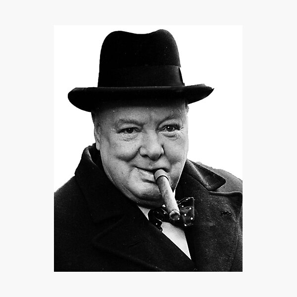Item preview, Sir Winston Churchill designed and sold by Among The Leaves.