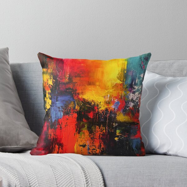 Item preview, Multicolor Canvas Paint Art designed and sold by BubbleSpy.