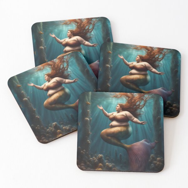 Item preview, Marmalade the fat mermaid designed and sold by Joanne Walsh.