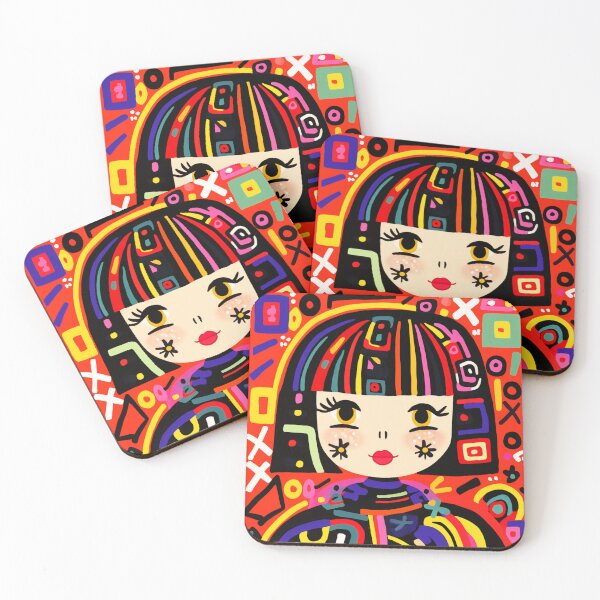 Item preview, Oriental Little Girl Face designed and sold by BubbleSpy.