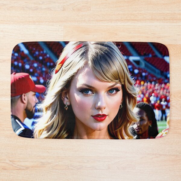 Artikelvorschau, Taylor Swift bei einem Footballspiel der Kansas City Chiefs entworfen und verkauft von AiArtCreations1.