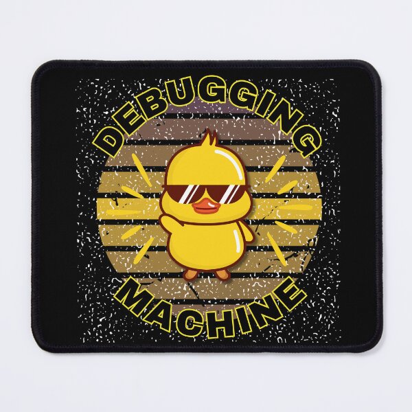 Item preview, Rubber Duck Debugging with Quack the Debugging Machine - a non-judgmental listener. Duck Inspired Bronze Debugging Design. designed and sold by Kubala.